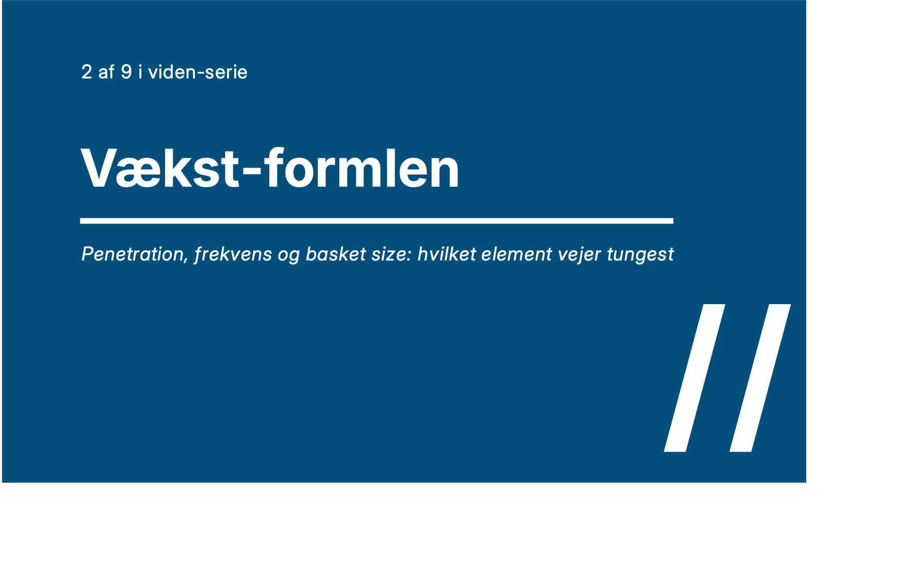 ViablePath - Vækst-formlen